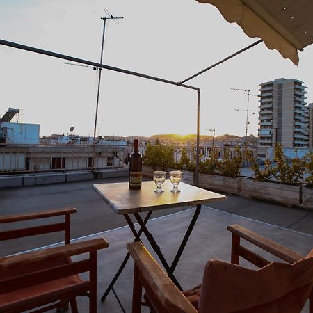 Loft Condo Next To Metro Station. Amazing View! Atény Exteriér fotografie